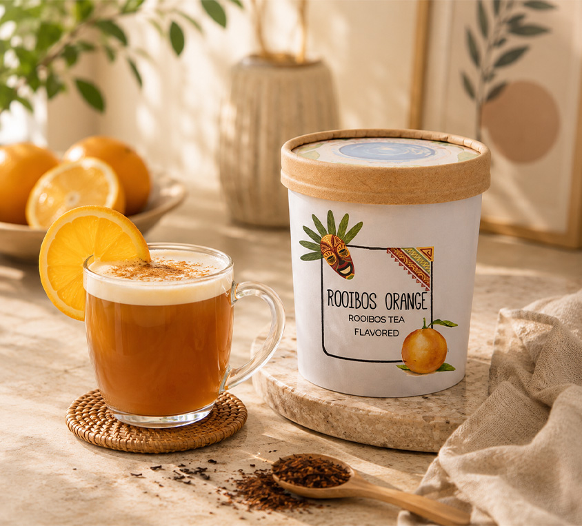 Rooibos Orange Cream z pomarańczą i wanilią